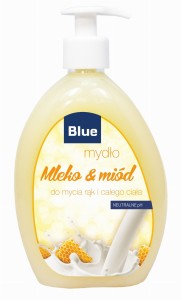 Mydło w płynie mleko i miód do mycia rąk i całego ciała 500ml