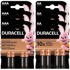 Baterie Duracell 20 sztuk LR03 AAA 