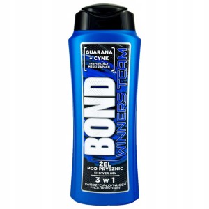Żel pod prysznic bond 3w1 400ml winners team