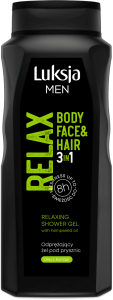 Żel pod prysznic luksja man 500 ml relax