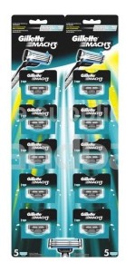 Wkład do Gillette mach3 10 sztuk