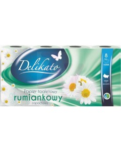 Papier Delikato rumiankowy 16 rolek