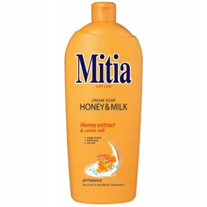 Mydło Mitia 1l zapas honey&milk