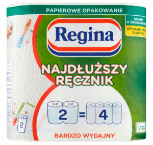 Ręcznik kuchenny Regina najdłuższy 2 rolki