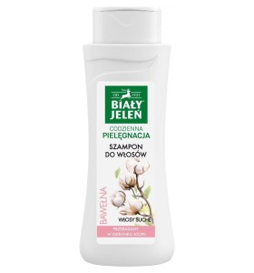 Biały Jeleń szampon do włosów z czystą bawełną 300ml