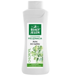 Biały Jeleń Hipoalergiczny płyn do kąpieli naturalny chlorofil 750 ml