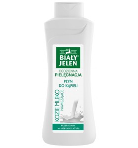Biały Jeleń płyn do kąpieli i pod prysznic KOZIE MLEKO 750ml