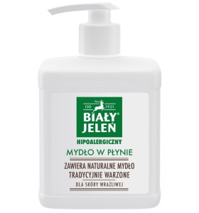 Biały Jeleń mydło w płynie SZARE MYDŁO 500ml