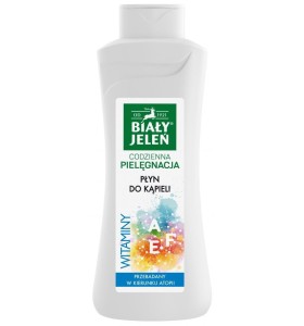 Biały Jeleń płyn do kąpieli i pod prysznic z witaminami AEF 750ml