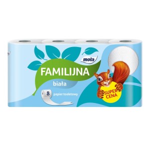 Papier toaletowy Mola Familijna 8 rolek