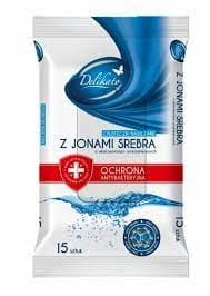 Chusteczki nawilżane anybakteryjne 15szt