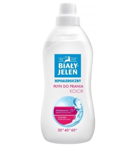 Płyn do prania Biały Jeleń 1L hipoalergiczny kolor