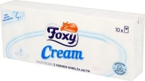 Chusteczki Foxy Creamy 10x10