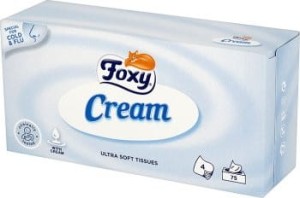 Chusteczki Foxy Creamy 76szt box