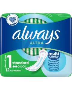 Podpaski Always 12szt ultra
