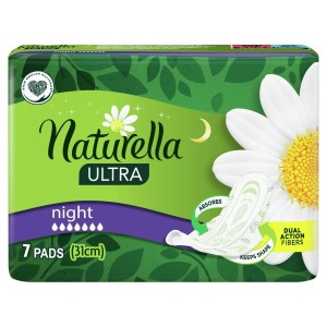 Podpaski Naturella 7szt ultra night