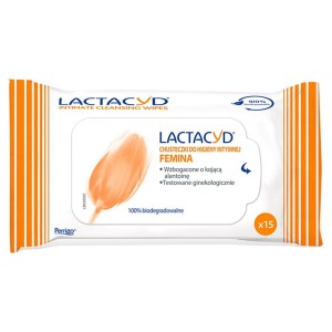 Chusteczki do higieny intymnej Lactacyd 15szt