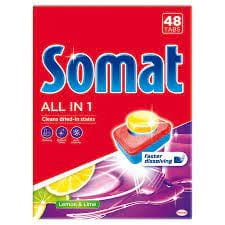 Tabletki do zmywarek Somat 48szt lemon all in one